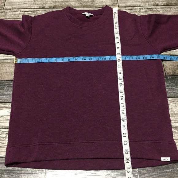 Orvis Classic Collection Sweatshirt Women’s S Purple Pullover Soft Modal Blend - Picture 2 of 8